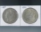 1888 and 1890 Morgan Silver Dollars XF Details