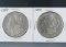 1880 and 1900 Morgan Silver Dollars XF-AU Details