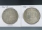 1921 and 1921-D Morgan Silver Dollars XF-AU