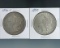 1890 and 1890-S Morgan Silver Dollars XF+