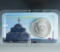 2002 Mongolia 1000 Uncirculated Togrog 1 Troy Ounce Sterling Silver