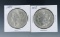 1883 and 1898 Morgan Silver Dollars AU Details