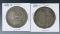 1886-O and 1891-O Morgan Silver Dollars VF