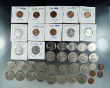 4 Memorial and 7 2009 Lincoln Cents, 1999-D Nickel & more - See full description!