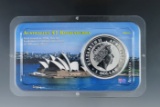 2001 Australia $1.00 Silver Kookaburra BU