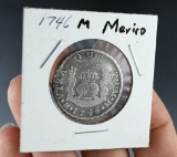 Mexico 1746 Mo M 2 Reales VG Details