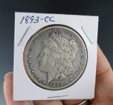 1893-CC Morgan Silver Dollar VF
