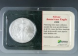 2003 Uncirculated American Silver Eagles