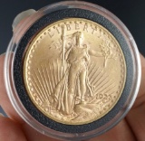 1923 $20.00 Gold Saint Gaulden’s AU 58