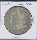 1879 Morgan Silver Dollar XF+