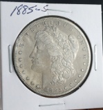 1885-S Morgan Silver Dollar VF Details