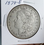 1878-S Morgan Silver Dollar VF Details
