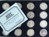 Susan B Anthony Set in Holder 1979-1999 15 Different Uncirculated & Proof Coins Plus 1 Color