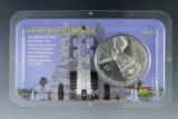 2002 Ghana 100 Sika 1 Troy Ounce Sterling Silver