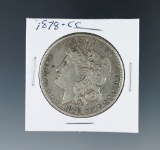 1878-CC Morgan Silver Dollar VF Details