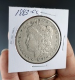 1883-CC Morgan Silver Dollar VF Details