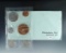 Uncirculated 1982 Philadelphia Souvenir Set in Original Envelope Cent – Half Dollar Plus a Mint Meda