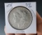 1878 7 over 8 Tail Feathers Morgan Silver Dollar AU 58