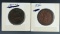 1834 and 1836 Large Cents G-VG Details
