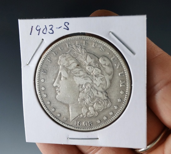 1903-S Morgan Silver Dollar VF