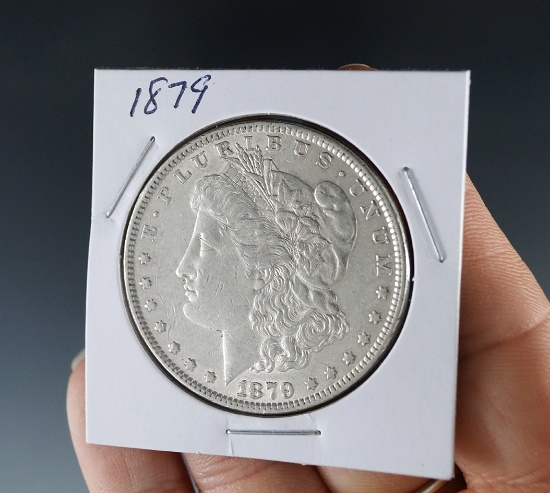 1879 Morgan Silver Dollar AU