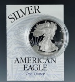 2003-W Proof American Silver Eagle in Original Box with COA