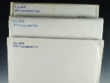 1974, 1975 and 1976 Mint Sets in Original Envelopes