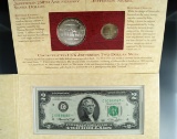 Thomas Jefferson Coin and Currency Set Coin and Currency Set BU