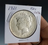 1921 Peace Silver Dollar AU