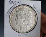 1893-O Morgan Silver Dollar XF