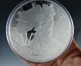 4 Troy Ounces 2019 American Silver Eagle Design Quarter Pound Fine Silver