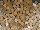 500 Assorted Lincoln Wheat Cents