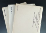 1970, 1971 and 1972 Mint Sets in Original Envelopes