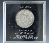 1741 MO MF Pillar Dollar Mexico 8 Reales Recovered from the Hollandia Treasure Ship AU Details