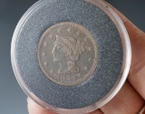 1847 Large Cent VF Details