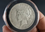 1934-D Peace Silver Dollar VF Details Cleaned