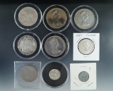 1927 Chile Silver 5 Peso VF, Lan 8 France Silver 5 Francs Cull and more! See full description.