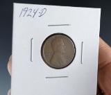 1924-D Lincoln Wheat Cent VG