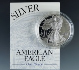 1997-P Proof American Silver Eagle in Original Box with COA