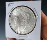 1879 Morgan Silver Dollar BU