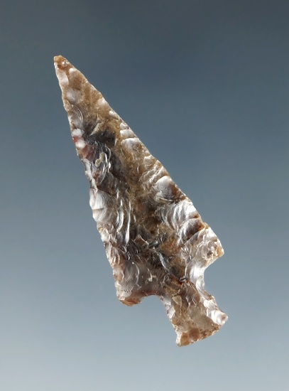 1 1/2" Wallula Gap made from Jasper, found in the Mid-Columbia River area.