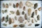 Group of 30+ Assorted Arrowheads. largest is 2 1/4