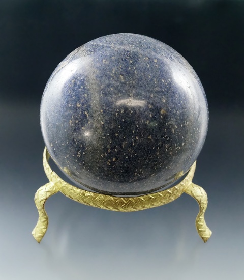 Beautiful 3" Lazulite Sphere.