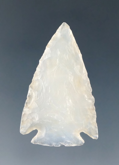 Nice! 1 7/16" Pelican Lake made from beautiful clear translucent agate - High Plains region.