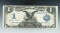 1899 Black Eagle One Dollar Silver Certificate F with Writing on Reverse