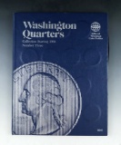 Set Washington Clad Quarters 1965-1988 AU-BU 42 Coins