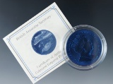 2016 British Antarctic Territory 10 Grams Titanium Uncirculated 2 Pound Coin in Orig Box with COA