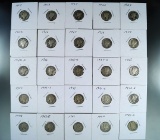 25 Different Date and or Mint Mark Mercury Dimes 1917-1945 AG-VF
