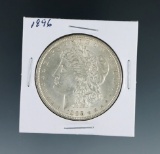 1896 Morgan Silver Dollar BU