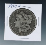1890-O Morgan Silver Dollar F